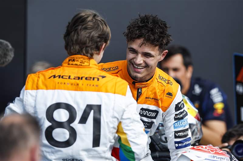 年輕有為，RICHARD MILLE理查米爾合作伙伴McLaren F1車隊接連上演亮眼表現-復刻表