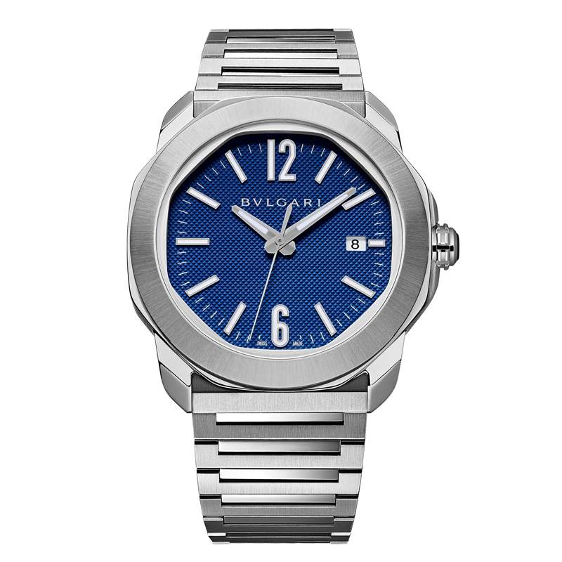 寶格麗推出全新Octo Roma系列腕表：巴黎釘紋表盤(pán)、中央飛行陀飛輪、虎眼石鑲嵌機(jī)芯-復(fù)刻表