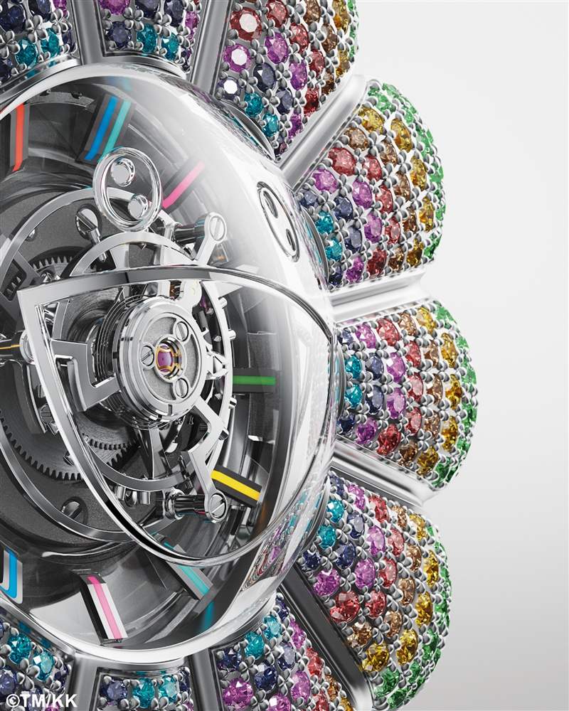 Hublot再聯(lián)乘村上隆獨(dú)一無(wú)二微笑之花震撼作-復(fù)刻表