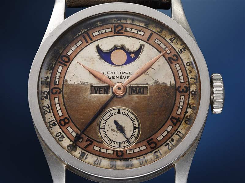 據稱為末代皇帝溥儀擁有的Patek Philippe Ref. 96QL鉑金腕表4885萬港幣拍賣成交-復刻表