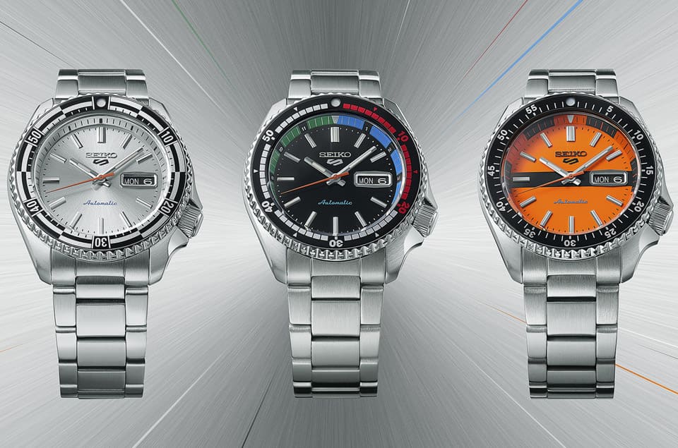 SEIKO精工5號問世55周年5 Sports復刻款和新款齊發(fā)-復刻表