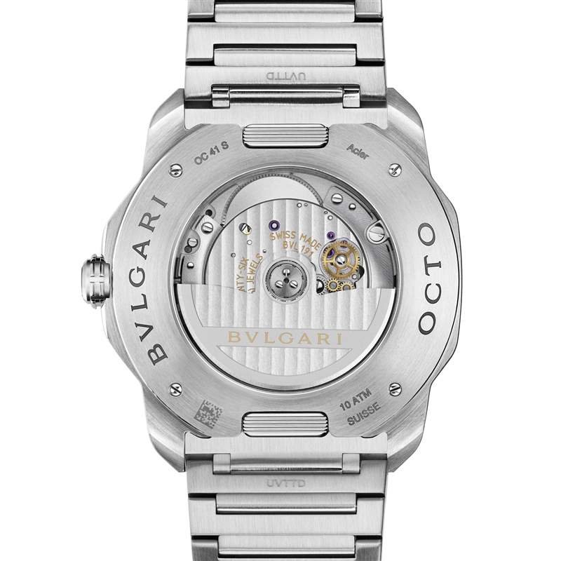 寶格麗推出全新Octo Roma系列腕表：巴黎釘紋表盤(pán)、中央飛行陀飛輪、虎眼石鑲嵌機(jī)芯-復(fù)刻表