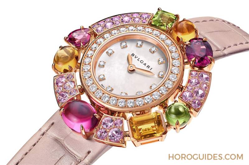 甜蜜迸發！BVLGARI ALLEGRA系列以彩寶打造率性歡快的奪目姿態-復刻表