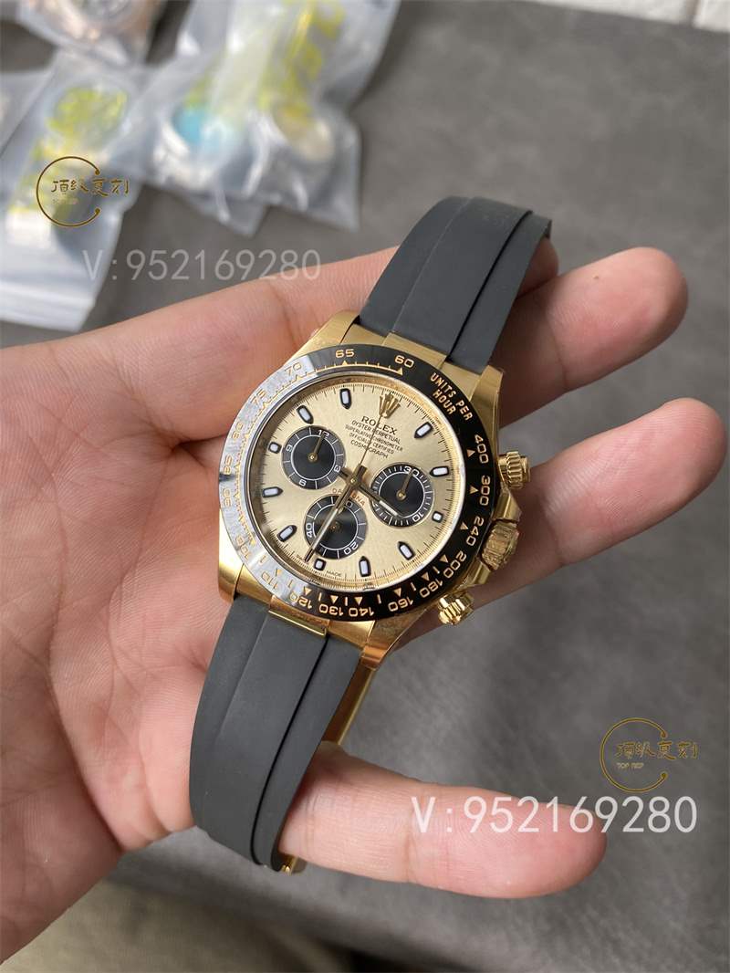 C廠余文樂真假對(duì)比,Clean廠勞力士余文樂4130做工對(duì)比正品一眼假嗎-復(fù)刻表