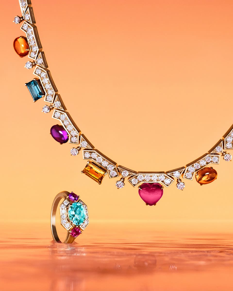 寶格麗Allegra珠寶與腕表系列用寶石當(dāng)顏料彩繪女性活力神采-復(fù)刻表