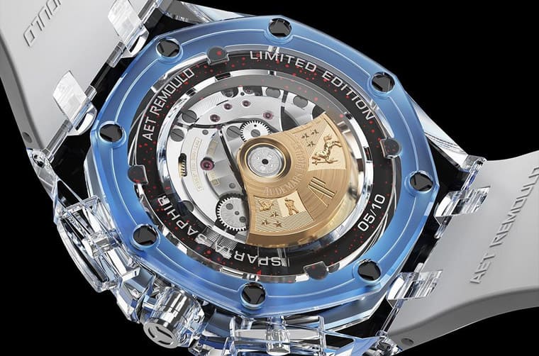 超吸睛!主打迷彩軍事風(fēng)的透明皇家橡樹離岸型計時碼表-復(fù)刻表