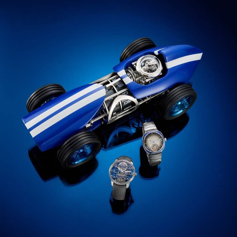 Bucherer推出3枚Bucherer Blue時計新作：Girard-Perregaux、H. Moser & Cie.和L’Epe?e合作版-復刻表