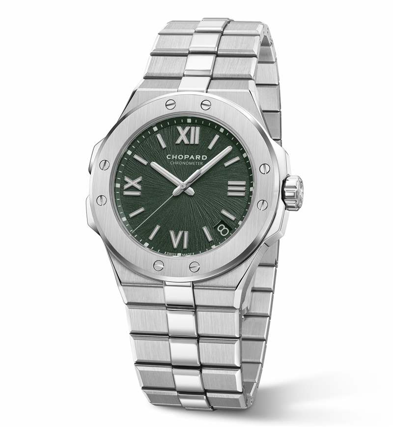 Chopard推出Alpine Eagle系列腕表新作:綠色表盤,33mm女士腕表 Chopard推出Alpine Eagle系列腕表新作:綠色表盤,33mm女士腕表-復(fù)刻表
