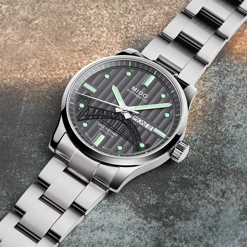 Mido推出Multifort 20th Anniversary Limited Edition 20周年限量版大三針日歷腕表 Mido推出Multifort 20th Anniversary Limited Edition 20周年限量版大三針日歷腕表-復刻表