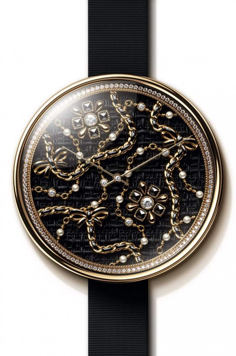 香奈兒高級制表與高級訂制服的邂逅Mademoiselle Privé腕表系列-復刻表