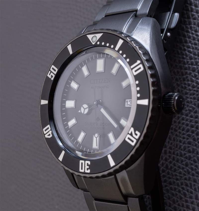 手表評論：西鐵城Promaster Dive自動腕表“Fujitsubo”NB6025-59H DLC超級鈦金-復(fù)刻表