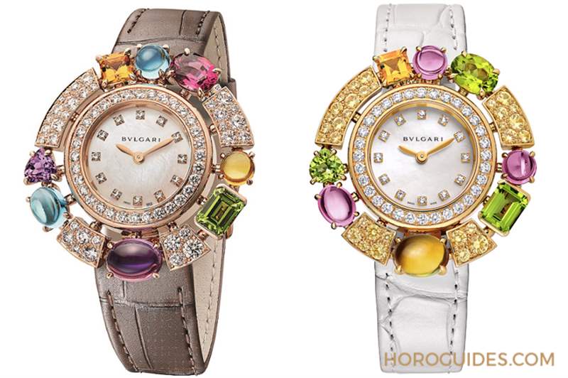 甜蜜迸發！BVLGARI ALLEGRA系列以彩寶打造率性歡快的奪目姿態-復刻表