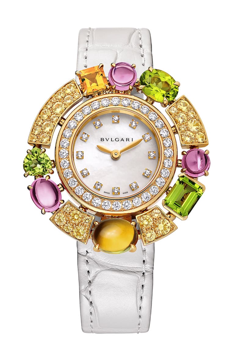 寶格麗Allegra珠寶與腕表系列用寶石當(dāng)顏料彩繪女性活力神采-復(fù)刻表