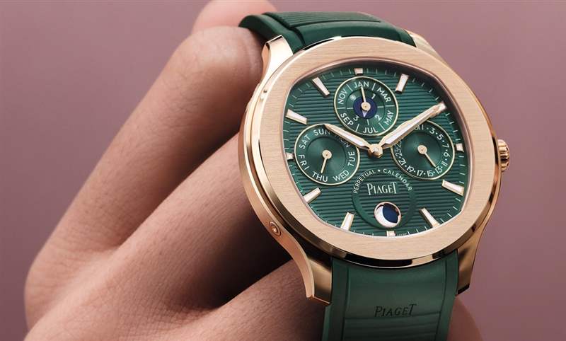 風(fēng)華奪目、纖薄美型，PIAGET Polo超薄萬年歷自動腕表強勢定義奢華運動風(fēng)-復(fù)刻表