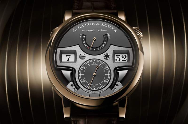 朗格Zeitwerk十進(jìn)制三問表改采品牌獨(dú)家蜂蜜金材質(zhì)亮相-復(fù)刻表