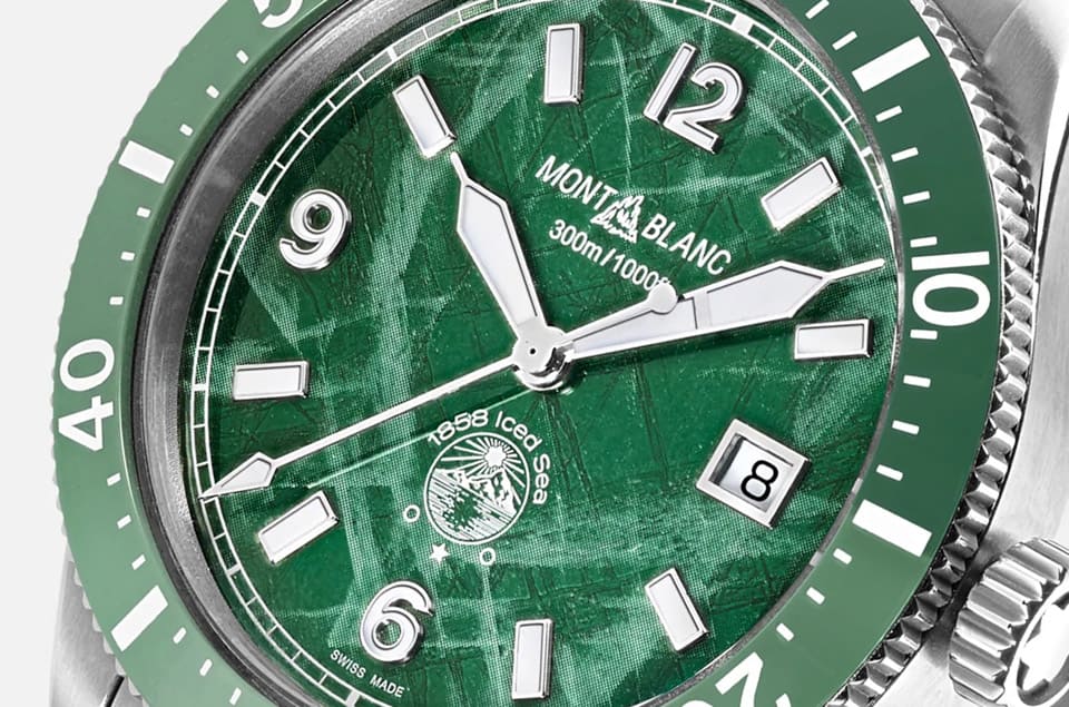 「10萬元陶瓷圈綠水鬼」萬寶龍1858 Iced Sea與ORIS Aquis比較-復(fù)刻表