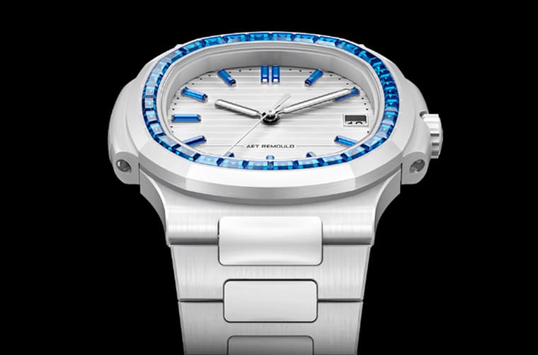 「白陶瓷搭彩色寶石」百達翡麗金鷹5711掀起高級運動表奢華風-復刻表