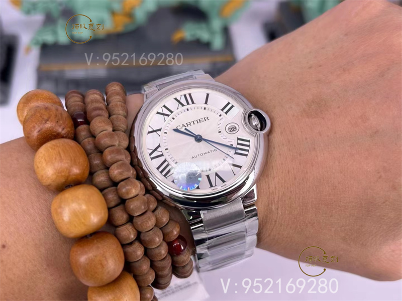 CH廠(chǎng)卡地亞40mm藍(lán)氣球快拆表帶做工值得入手嗎-復(fù)刻表