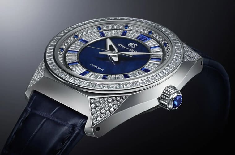 GRAND SEIKO Spring Drive結合高級珠寶工藝詮釋「白獅」般的王者氣勢-復刻表
