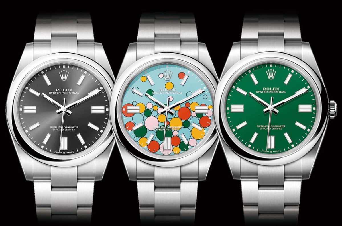 勞力士Oyster Perpetual綠漆面、彩色氣泡面各型號(hào)原廠價(jià)格與最新行情（2023年11月更新）-復(fù)刻表