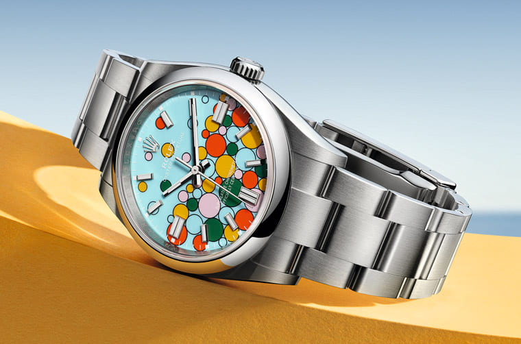 勞力士Oyster Perpetual綠漆面、彩色氣泡面各型號(hào)原廠價(jià)格與最新行情（2023年11月更新）-復(fù)刻表