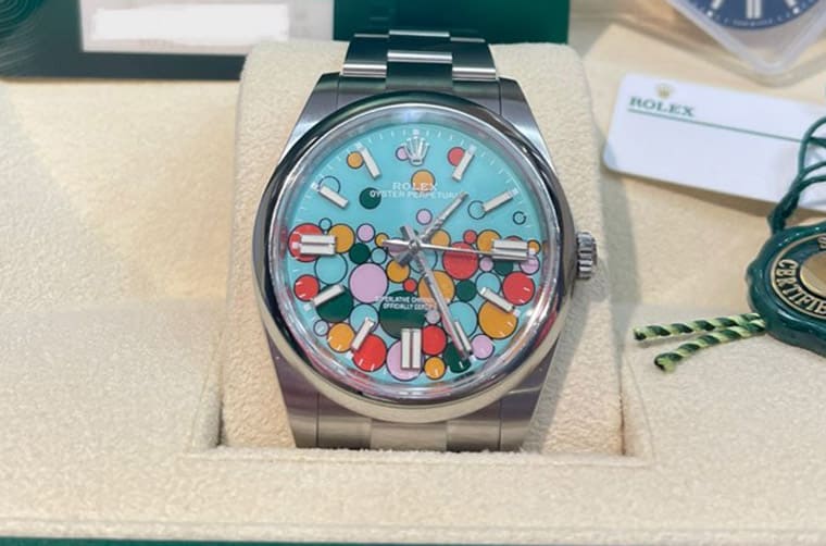 勞力士Oyster Perpetual綠漆面、彩色氣泡面各型號(hào)原廠價(jià)格與最新行情（2023年11月更新）-復(fù)刻表
