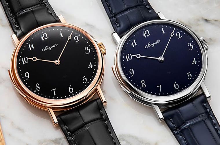 寶琺璣Classique 7637三問表改換玫瑰金表殼搭黑色琺瑯面盤表背依舊令人超驚艷-復(fù)刻表