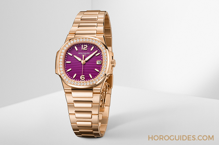 Ladies First!百達翡麗最新Aquanaut Luce「彩虹」三問表與Nautilus織紋復合表帶-復刻表