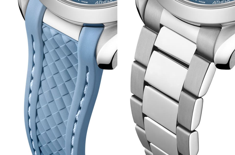 歐米茄海馬75周年必?cái)∏鍐巍赶娜账{(lán)色」面盤Aqua Terra世界時(shí)區(qū)出國超實(shí)用-復(fù)刻表