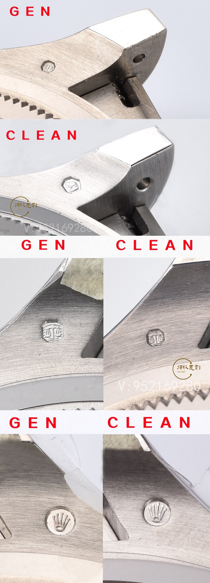 Clean廠C廠復(fù)刻新款勞力士4131機芯水泥灰迪M126519手表對比正品怎么樣-復(fù)刻表