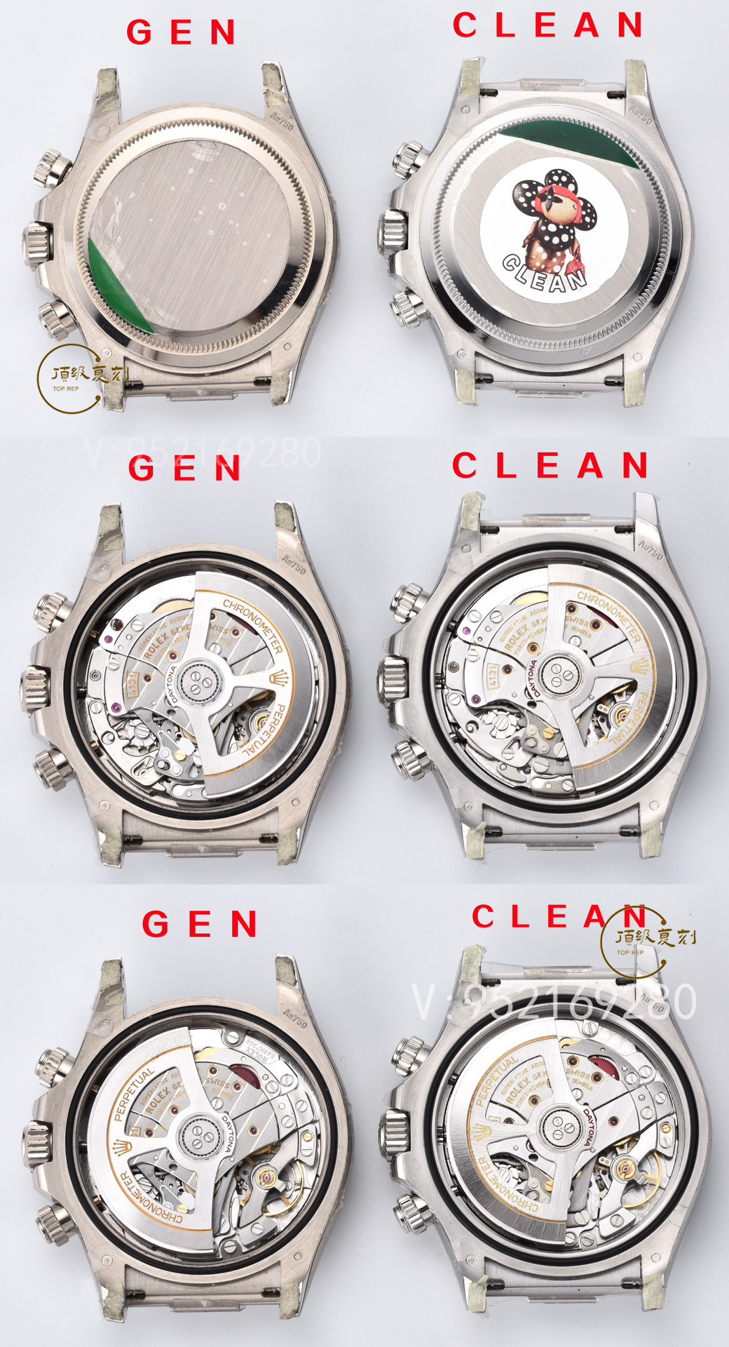 Clean廠C廠勞力士4131黑陶迪126500ln手表對(duì)比正品怎么樣-復(fù)刻表