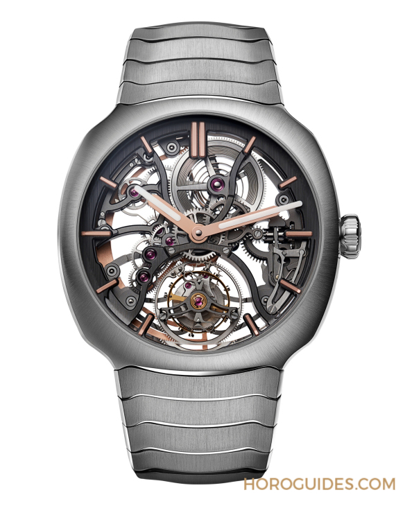 疾速者首現(xiàn)鏤空之城|H. MOSER & CIE. Streamliner Tourbillon Skeleton-復(fù)刻表