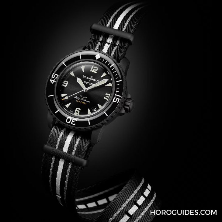 太驚喜！更貼近五十噚腕表神韻的黑色調Blancpain × Swatch聯名表款「Ocean of Storm」現身-復刻表