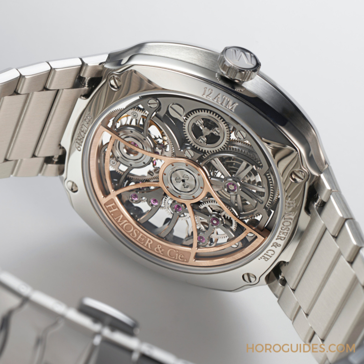 疾速者首現(xiàn)鏤空之城|H. MOSER & CIE. Streamliner Tourbillon Skeleton-復(fù)刻表