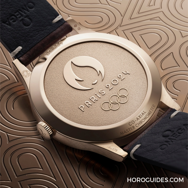 青銅金再現CK 859復古設計，向奧運獎牌致敬！ OMEGA加推巴黎2024年奧運會青銅金腕表-復刻表