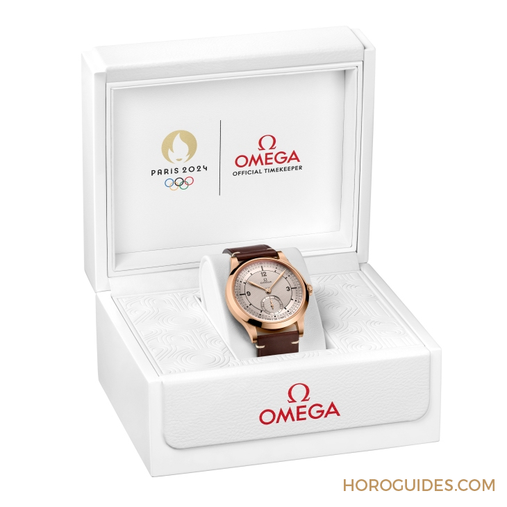 青銅金再現CK 859復古設計，向奧運獎牌致敬！ OMEGA加推巴黎2024年奧運會青銅金腕表-復刻表