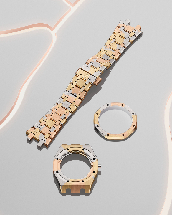 前所未有的工藝：AP愛彼多色迷彩金驚艷亮相-復(fù)刻表