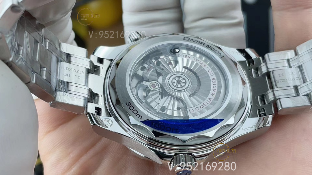 VS廠歐米茄海馬300復(fù)刻8800機芯如何,是一體機嗎-復(fù)刻表