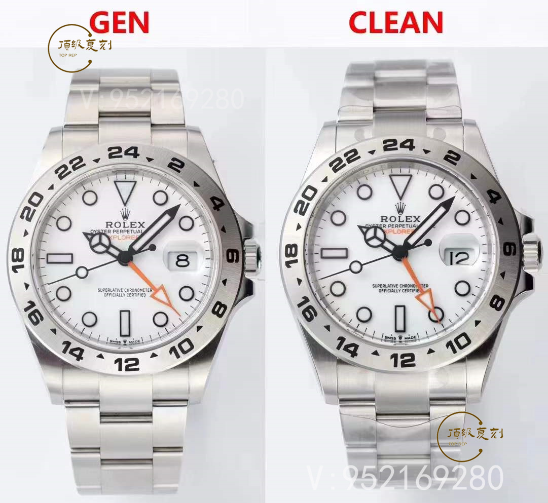 Clean廠C廠勞力士探險家2探二42mm丹東3285機芯對比正品怎么樣-復(fù)刻表