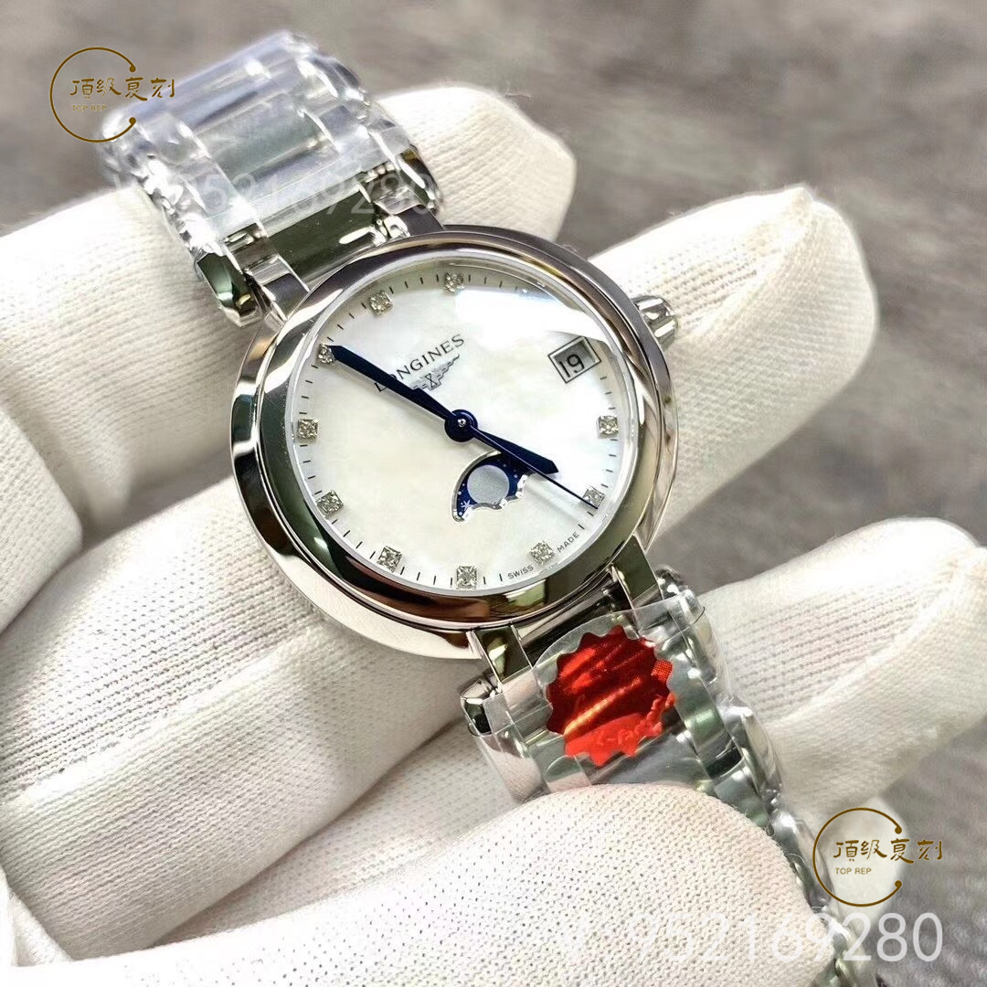 KL工廠浪琴心月女表復刻版深度評測：璀璨優雅，細節至上-復刻表