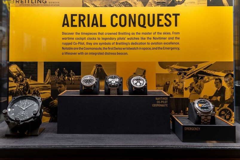 探索時(shí)光之旅:Breitling 140周年復(fù)古腕表展登陸-復(fù)刻表