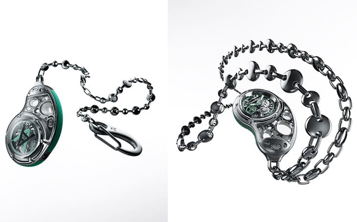 宇舶和火紅當代藝術家Arsham合作 融入Meca-10機芯的水滴型懷表還能當座鐘用-復刻表