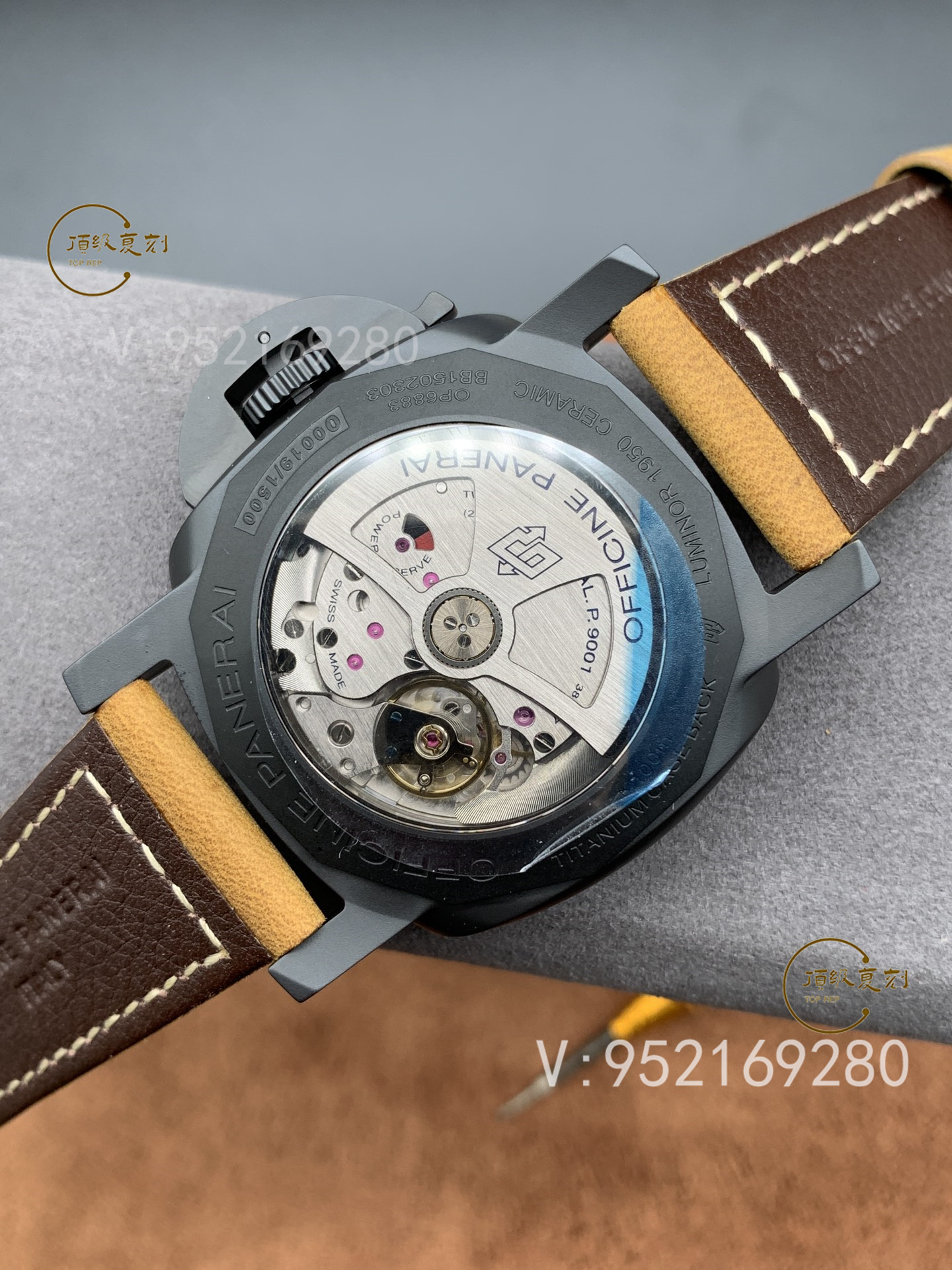 VS廠沛納海pam441黑陶瓷手表V3升級(jí)版是最高版本嗎-復(fù)刻表