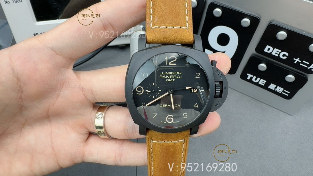 VS廠沛納海pam441黑陶瓷手表V3升級(jí)版是最高版本嗎-復(fù)刻表