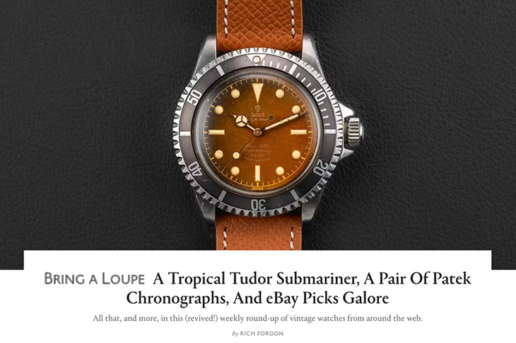 Hodinkee創(chuàng)辦人發(fā)文，鐘表媒體平臺(tái)在這個(gè)時(shí)代的生存之道有解嗎？-復(fù)刻表