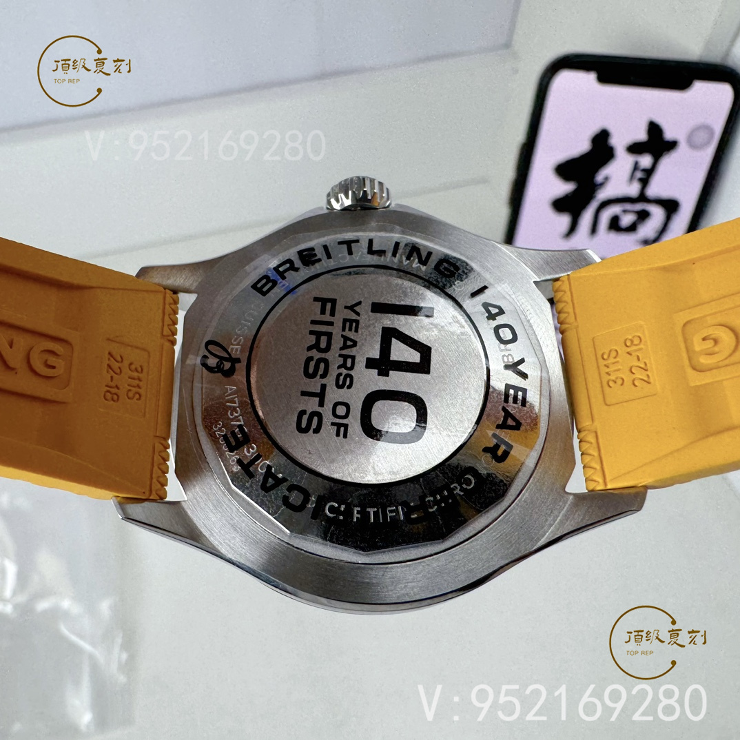 BLS廠百年靈超級(jí)海洋彩虹盤A17375211:2824機(jī)芯搭載的精致復(fù)刻-復(fù)刻表