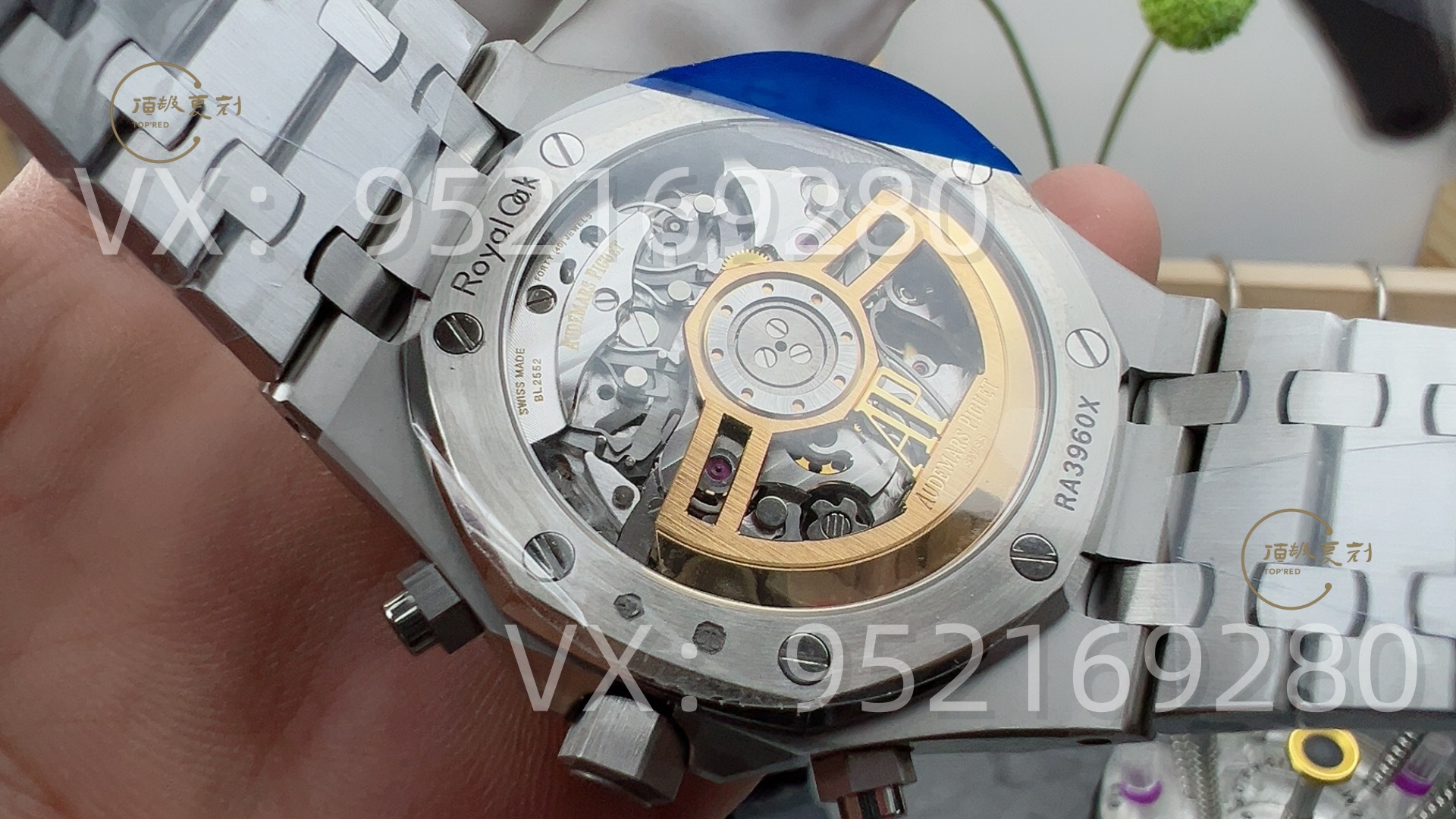 APS廠AP愛彼26240熊貓計時霜金腕表做工怎么樣,4401一體機-復刻表